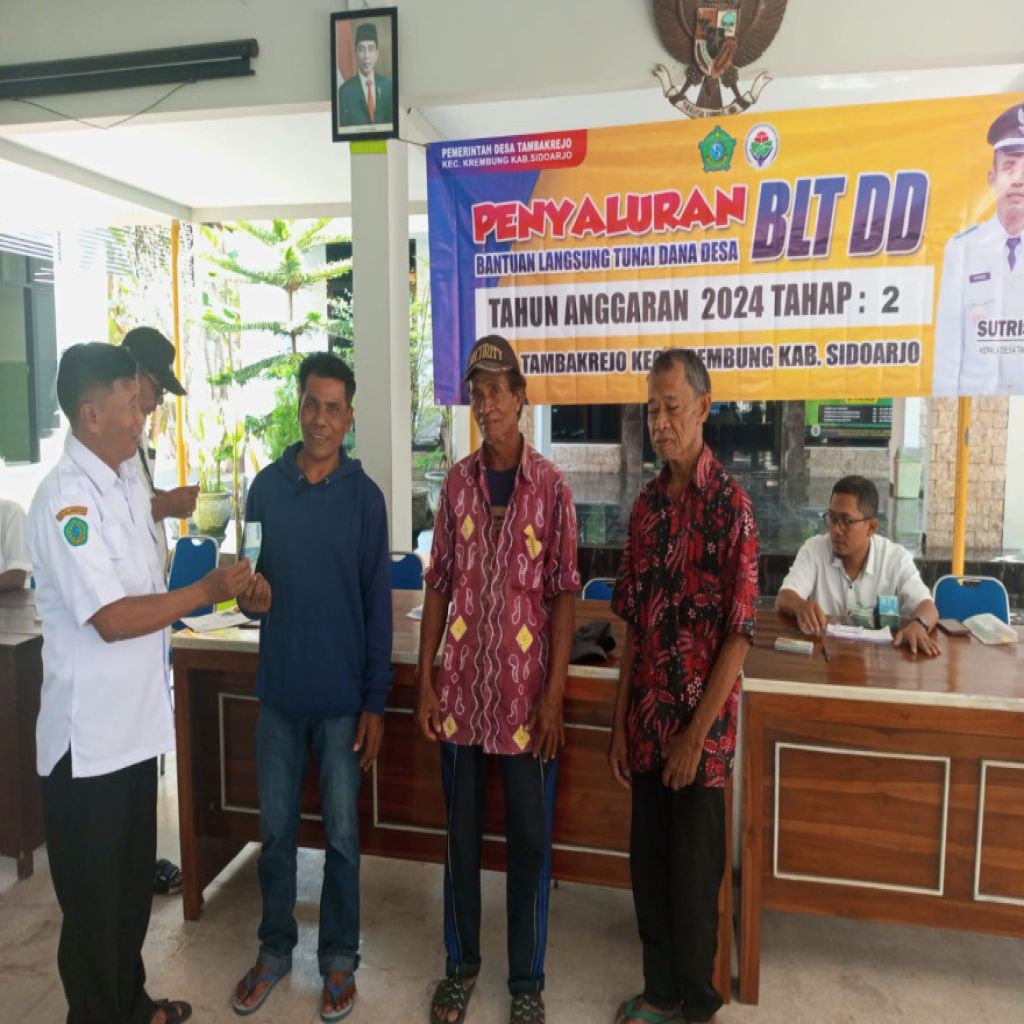 Pembagian BLT DD Tahap II tahun 2024